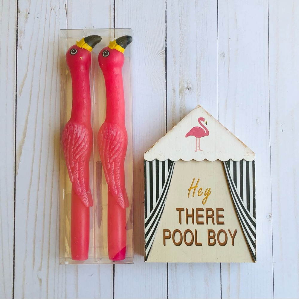 🌷 4/$20 Spring Sale! Ashland Hey There Pool Boy Decor